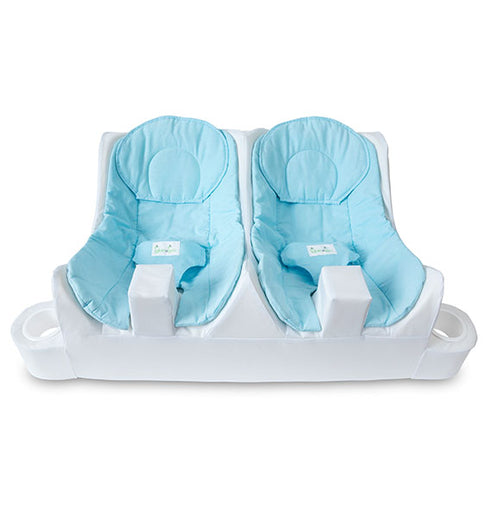 Extra Seat Inserts and Buckle Set - Solid Baby Blue