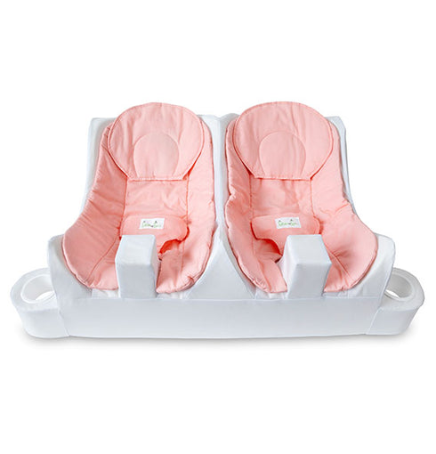 Extra Seat Inserts and Buckle Set - Solid Baby Pink