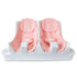 Extra Seat Inserts and Buckle Set - Solid Baby Pink