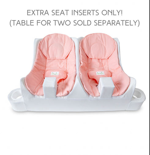 SAMPLES, Extra Seat Inserts - Solid Baby Pink